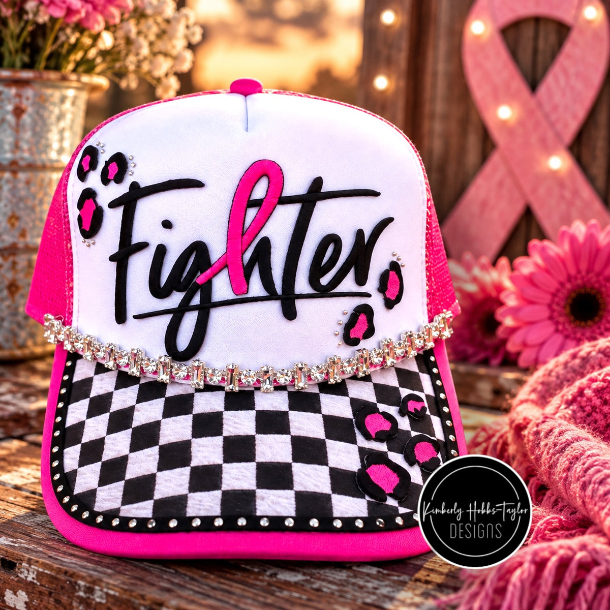 Fighter Breast Cancer Awareness - Trucker Hat