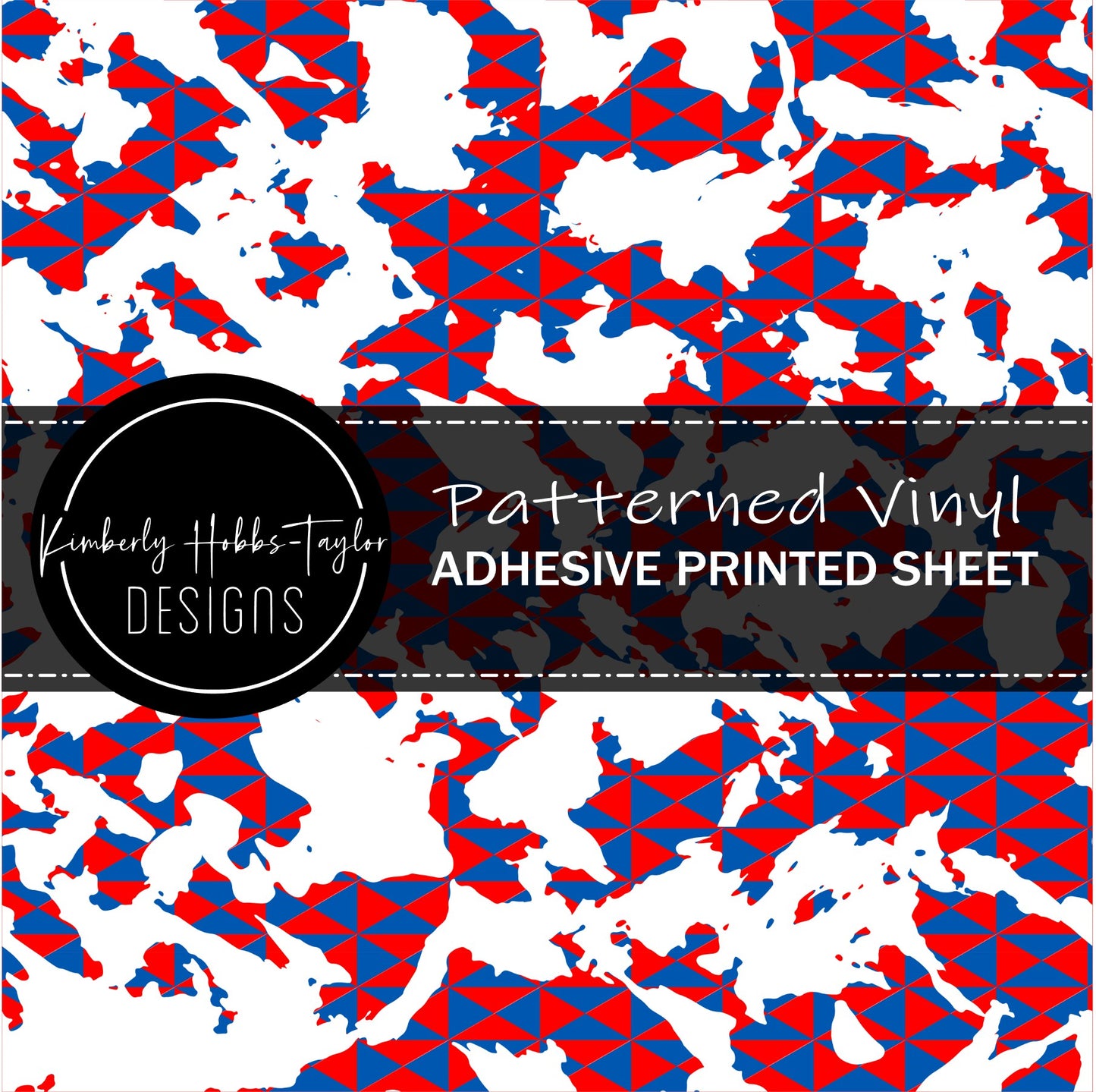 Red White Blue Camo G vinyl