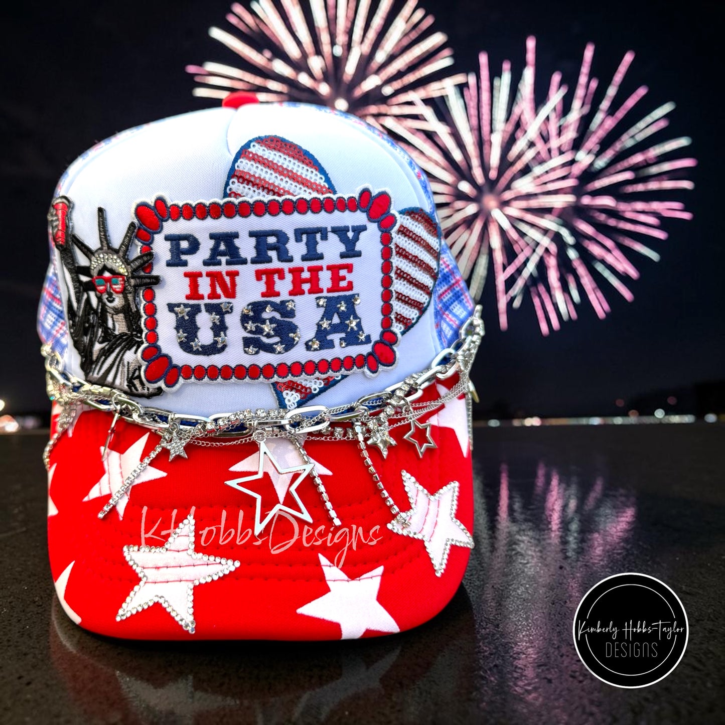 Beth Meek - Party In The USA Trucker Hat