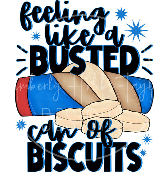 Busted Can of Biscuits decal