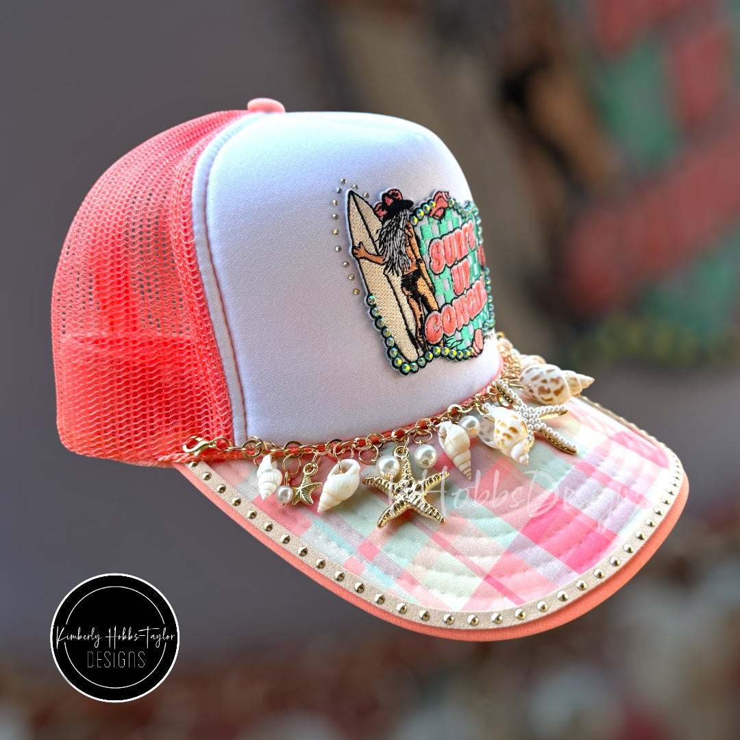 Surfs Up Cowgirl Trucker Hat