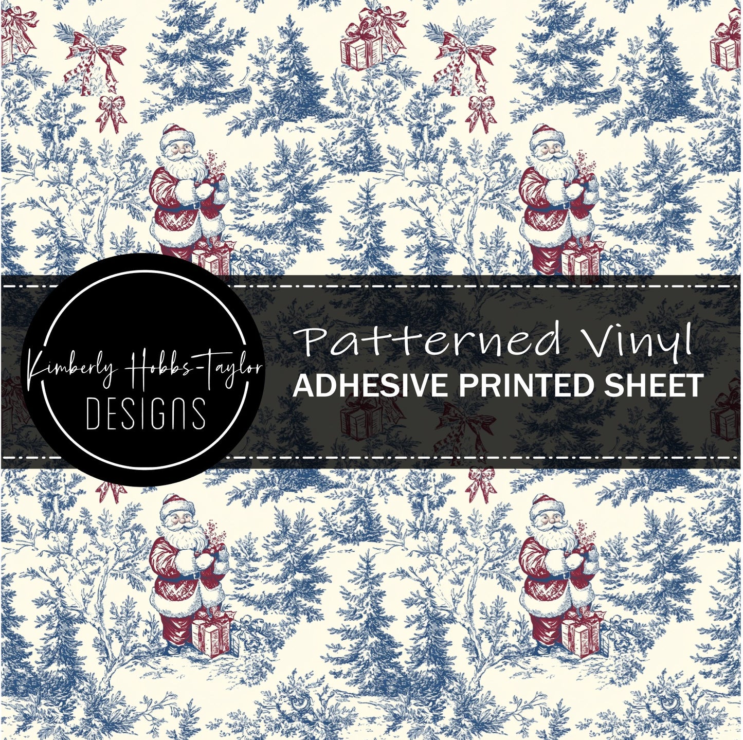 Chinoiserie Santa D vinyl