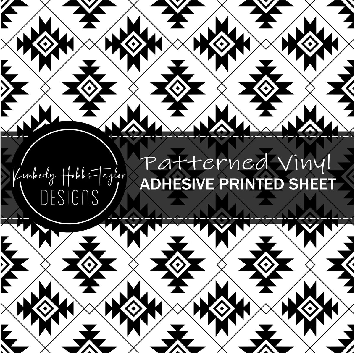 Aztec Pattern - Adhesive Vinyl