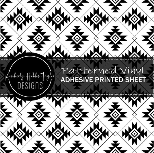 Aztec Pattern - Adhesive Vinyl