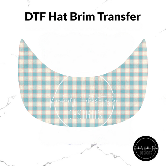 DTF Hat Brim Transfer - Grandmas Kitchen P
