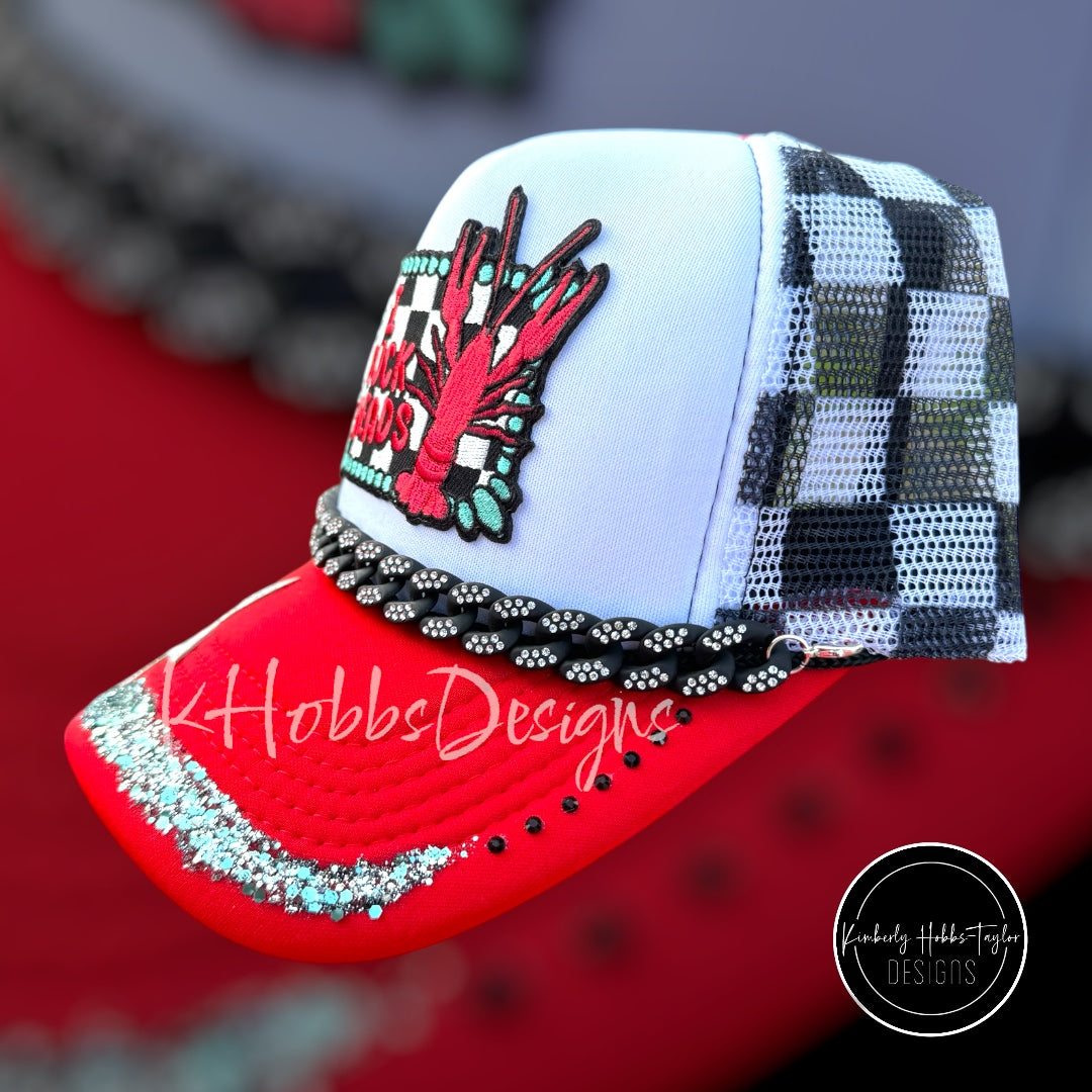 I Suck Heads Trucker Hat