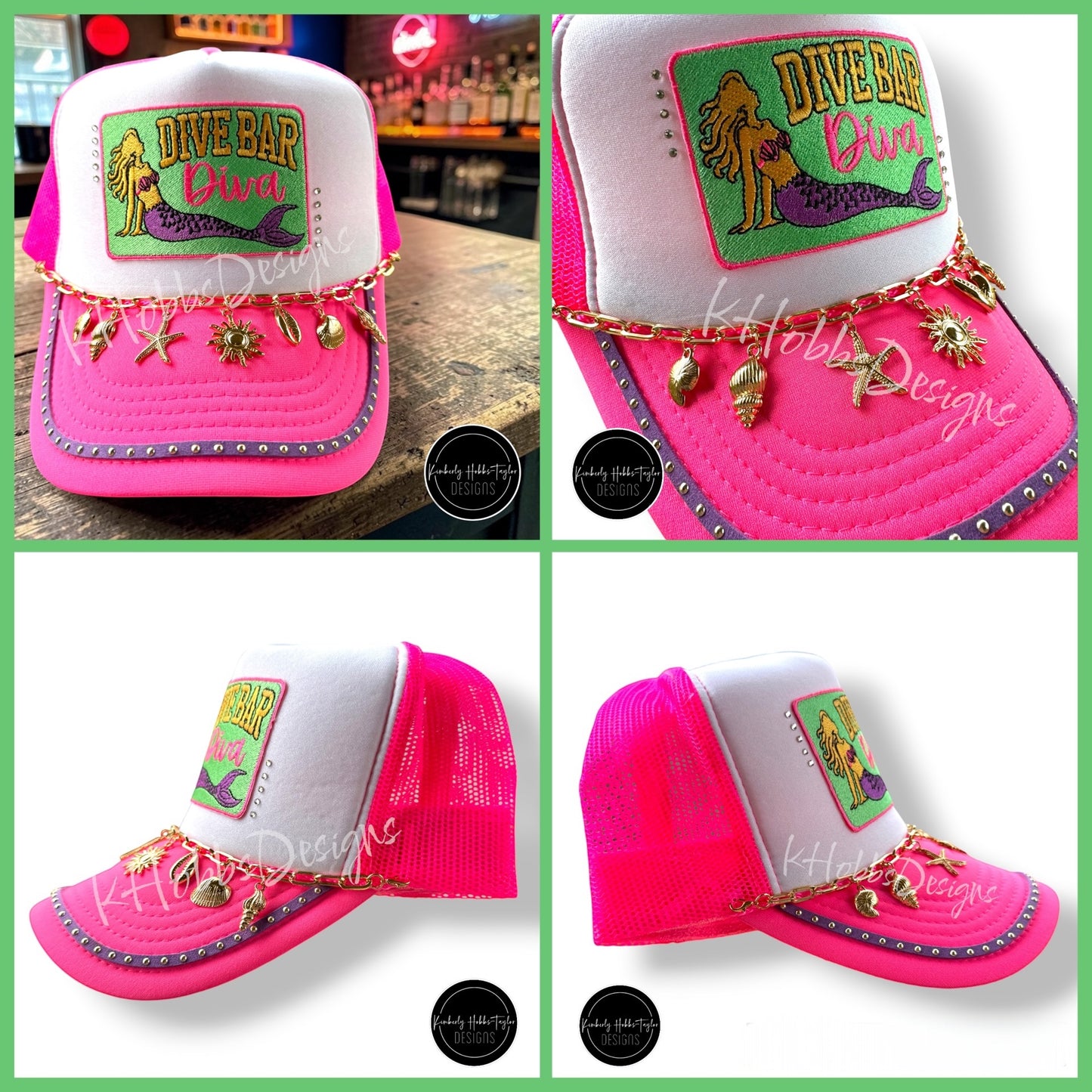 Dive Bar Diva Trucker Hat