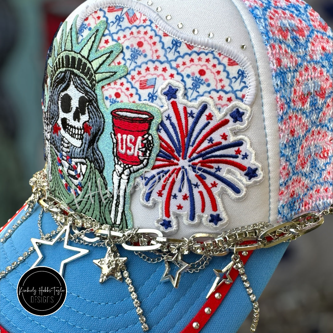 Star Spangled Freedom Trucker Hat