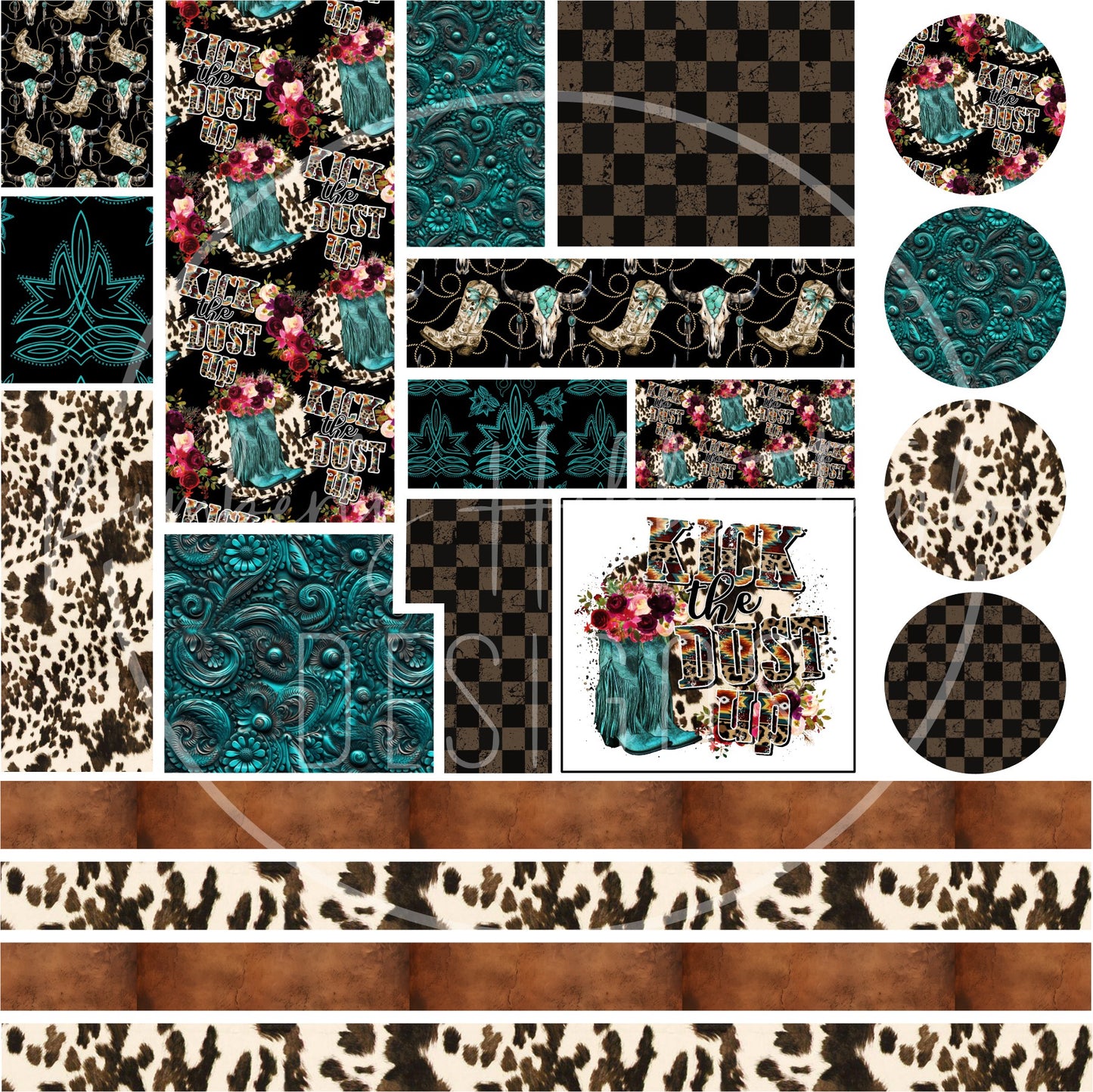 QUICK CUTS -  Kick Up The Dust Patchwork vinyl