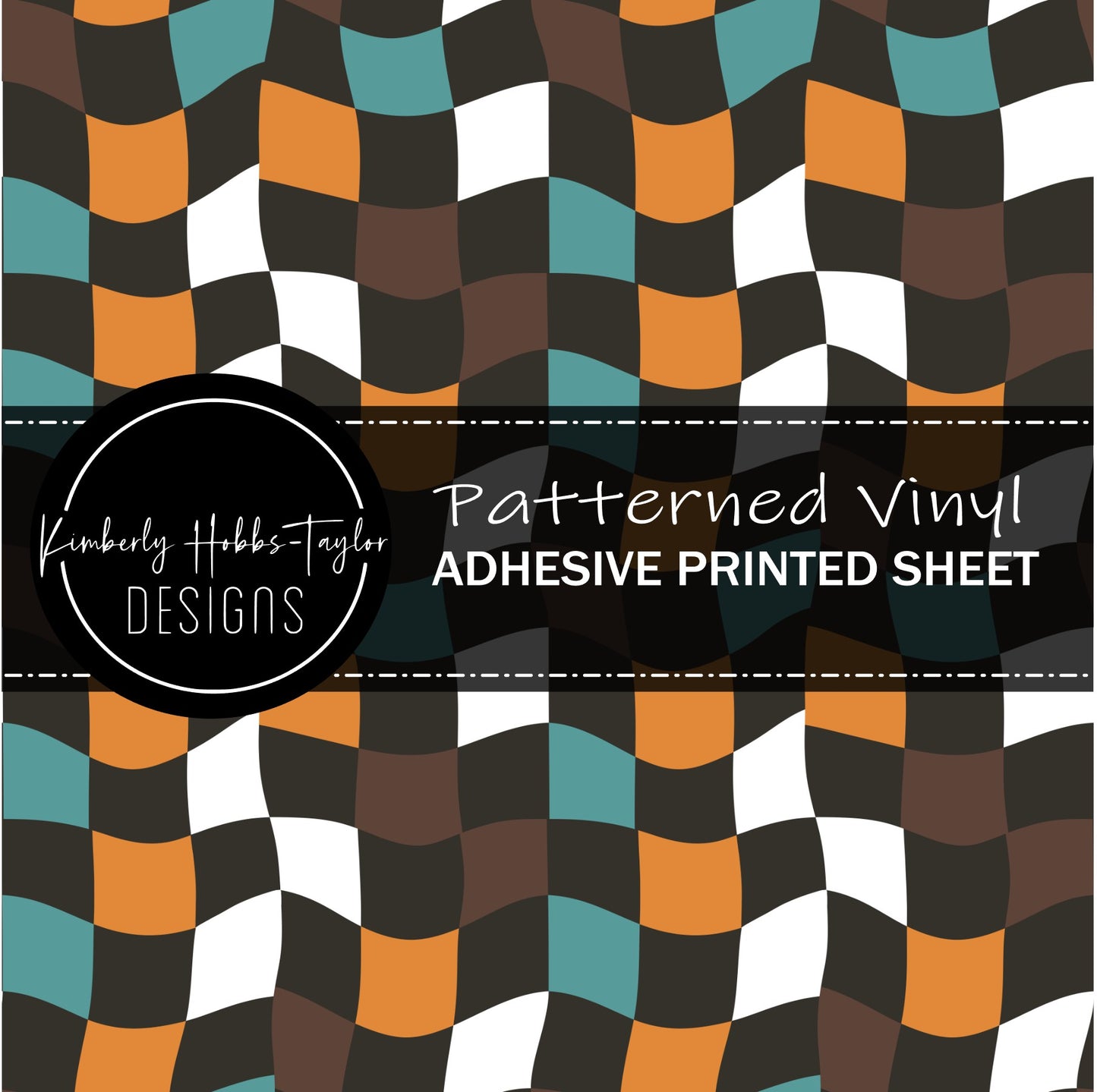 Bulls and Chickens Checkered vinyl