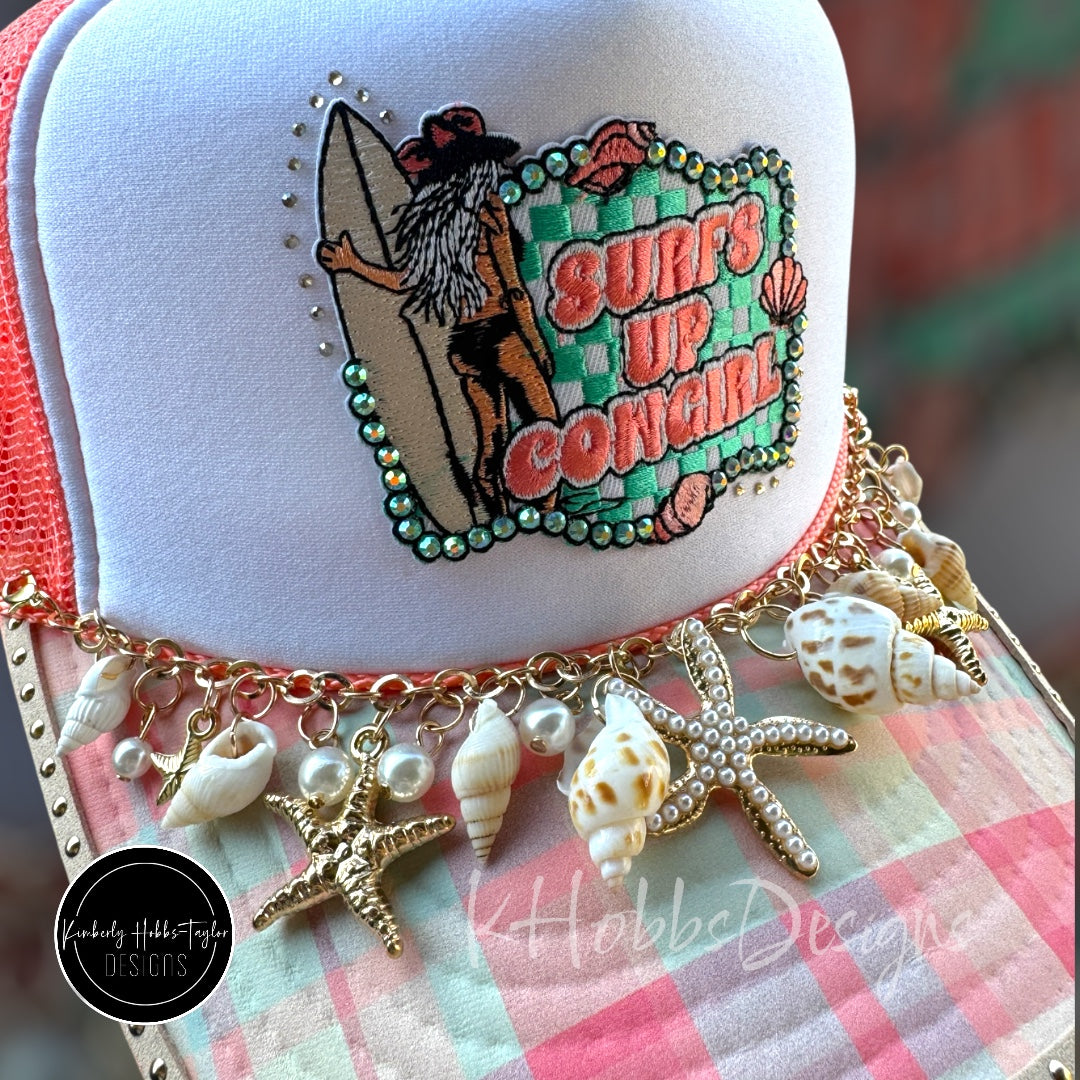 Surfs Up Cowgirl Trucker Hat