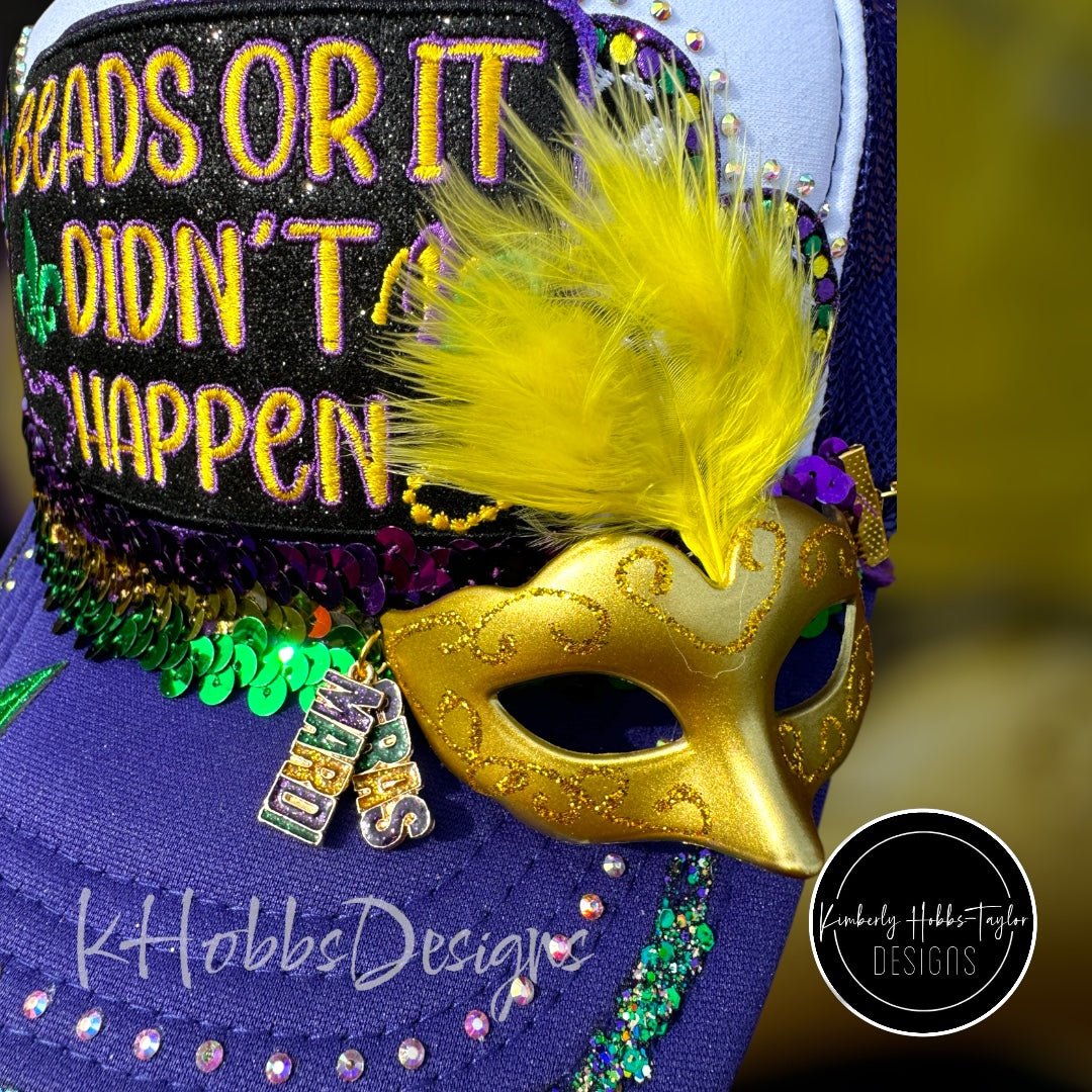 Beads Or It Didn’t Happen Trucker Hat