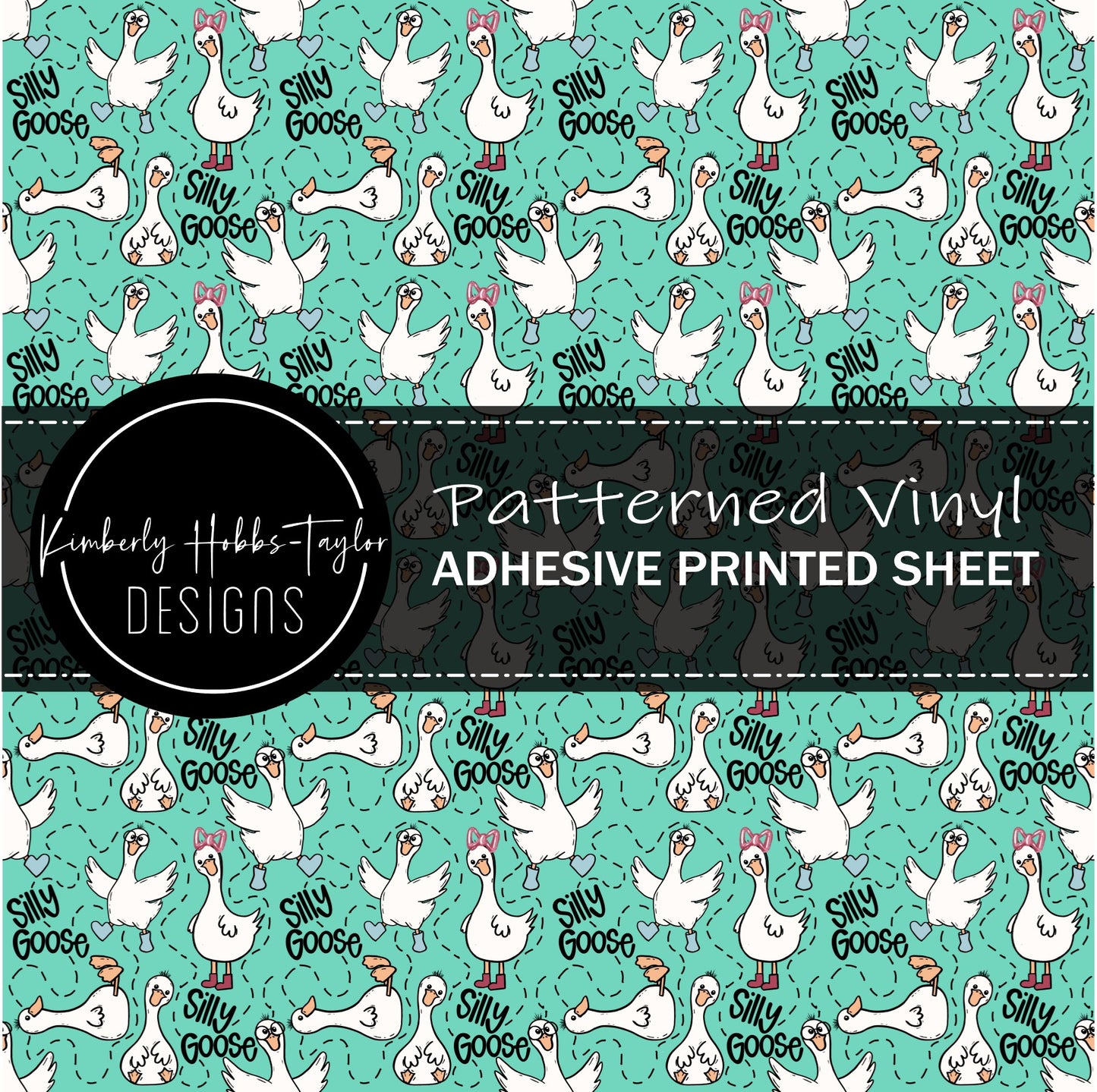 Silly Goose - Teal vinyl