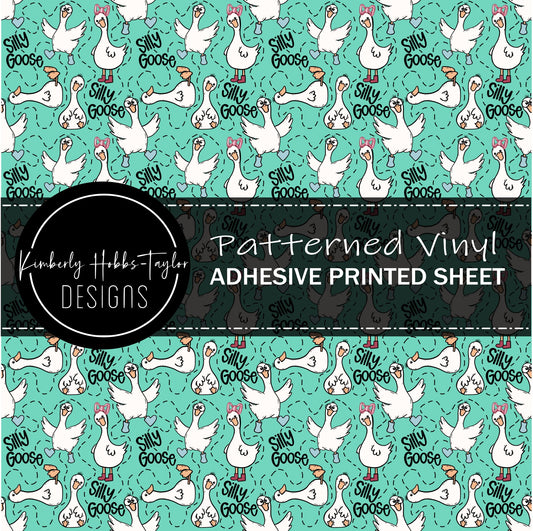 Silly Goose - Teal vinyl