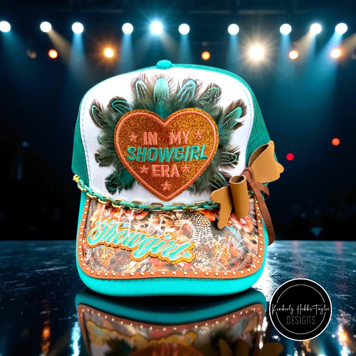 Fancy Feathered Trucker Hat