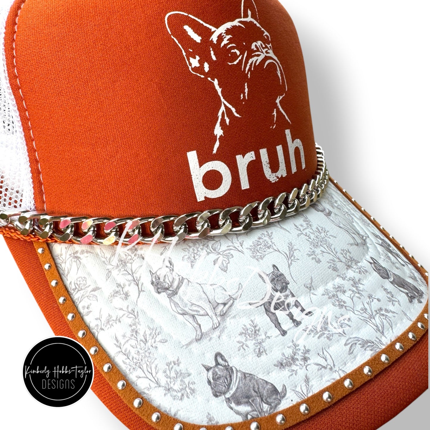 Bruh Frenchie Trucker Hat