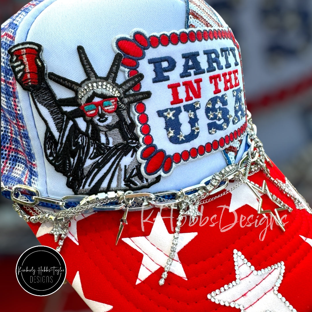 Beth Meek - Party In The USA Trucker Hat