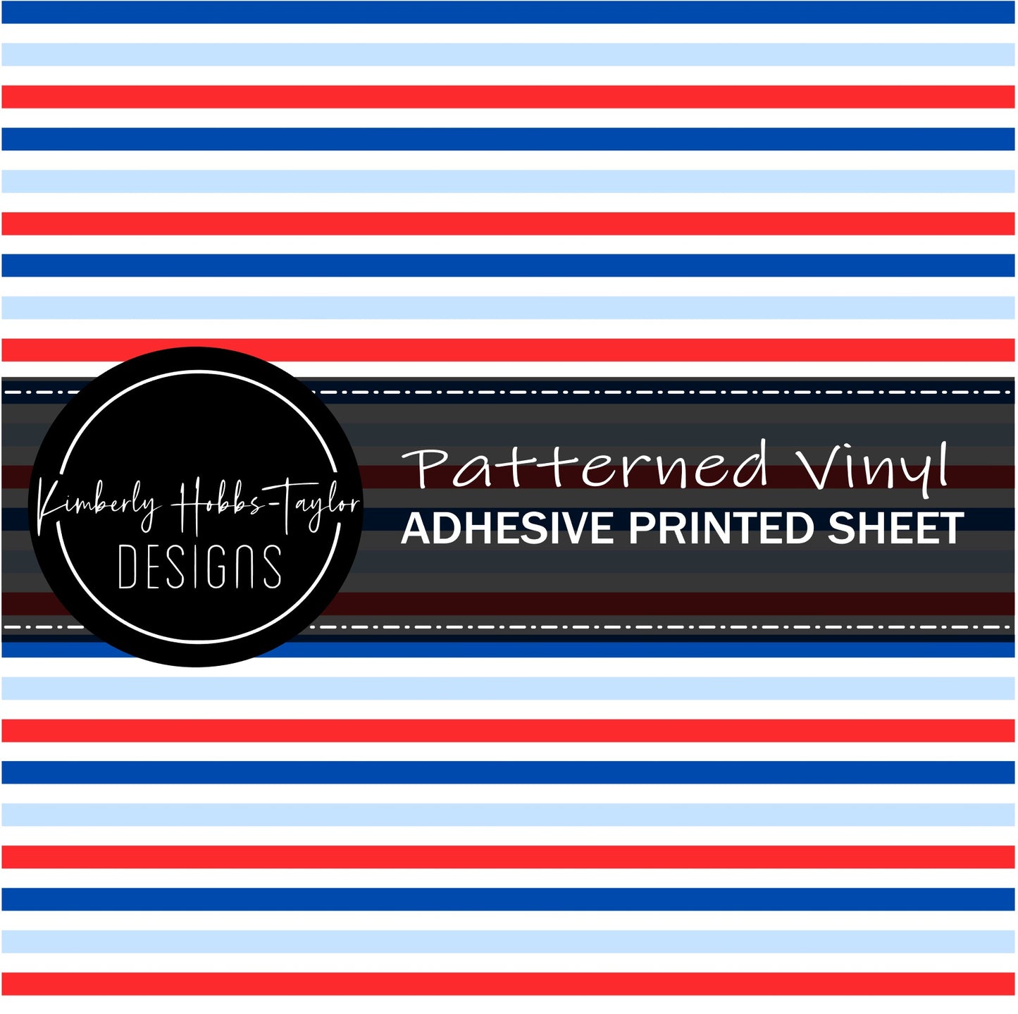 Americana Balloon Dogs Coord vinyl