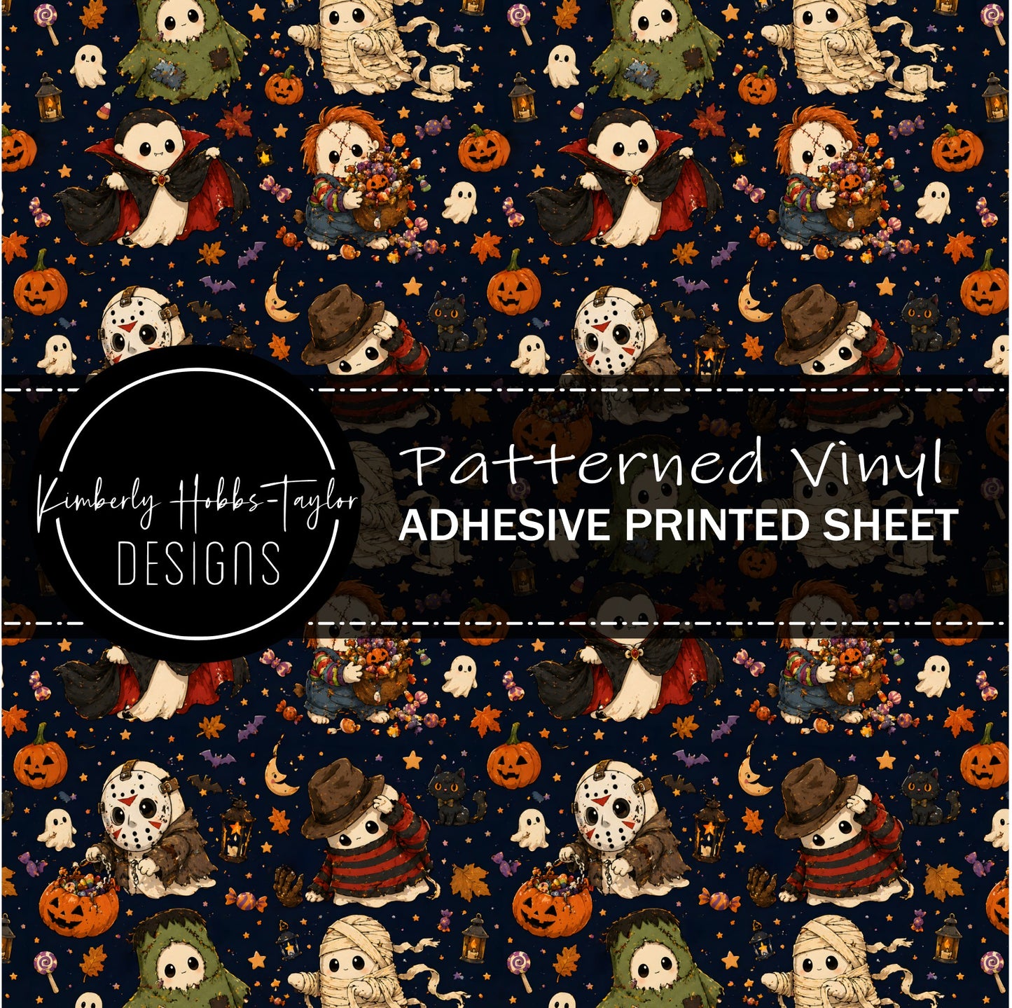 Ghost Spooky - Adhesive Vinyl