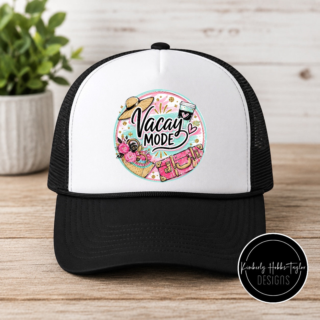DTF Hat Transfer - Vacay Mode