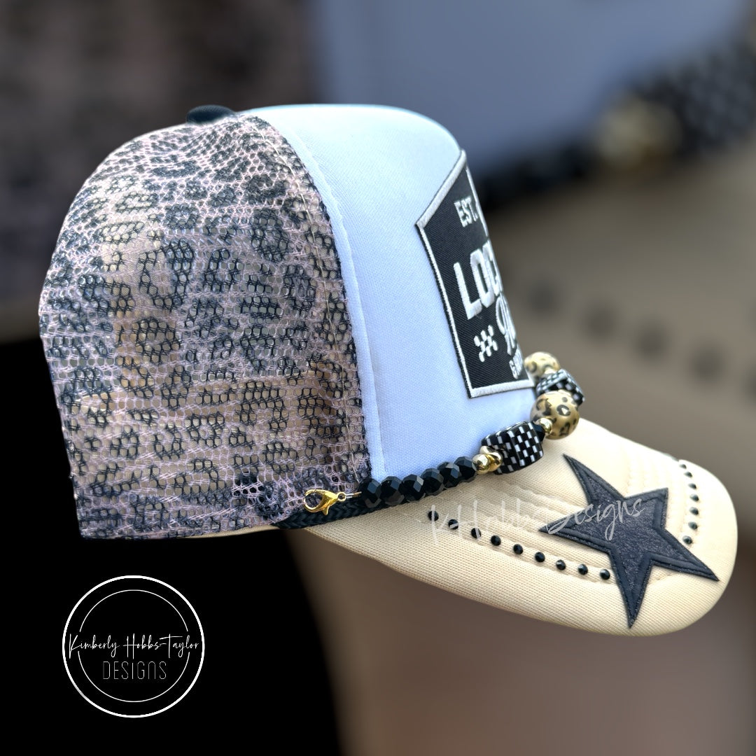 Locally Hated and Not Friendly Trucker Hat - Leopard