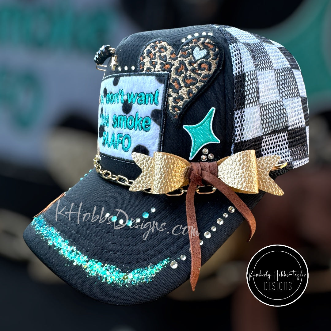 Don’t Want This Smoke Trucker Hat - OOAK