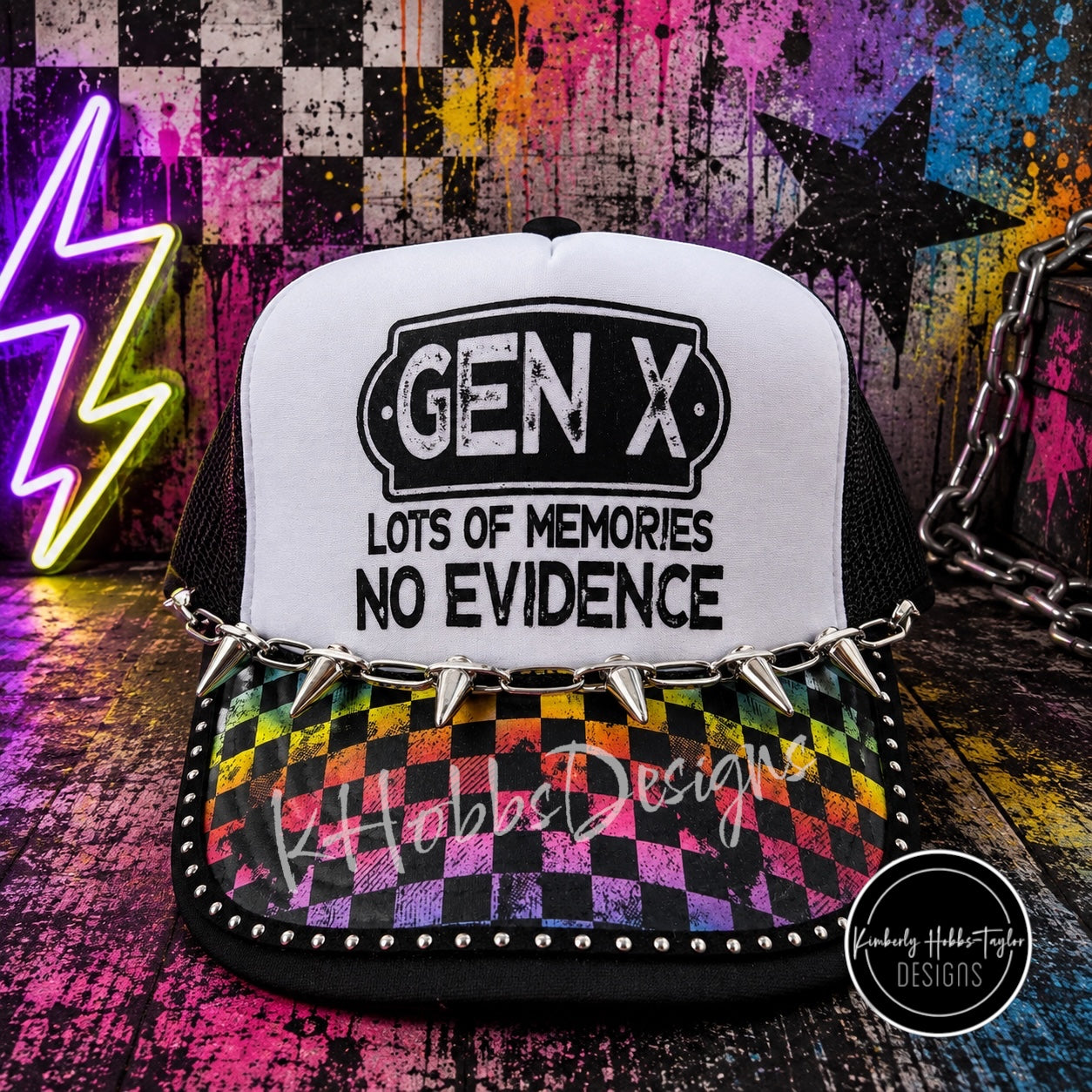 DTF Hat Transfer - GenX Lots of Memories