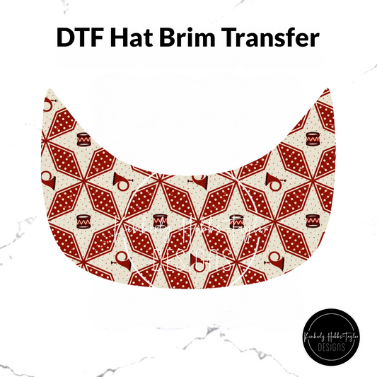 DTF Hat Brim Transfer - From The Windows B Coord