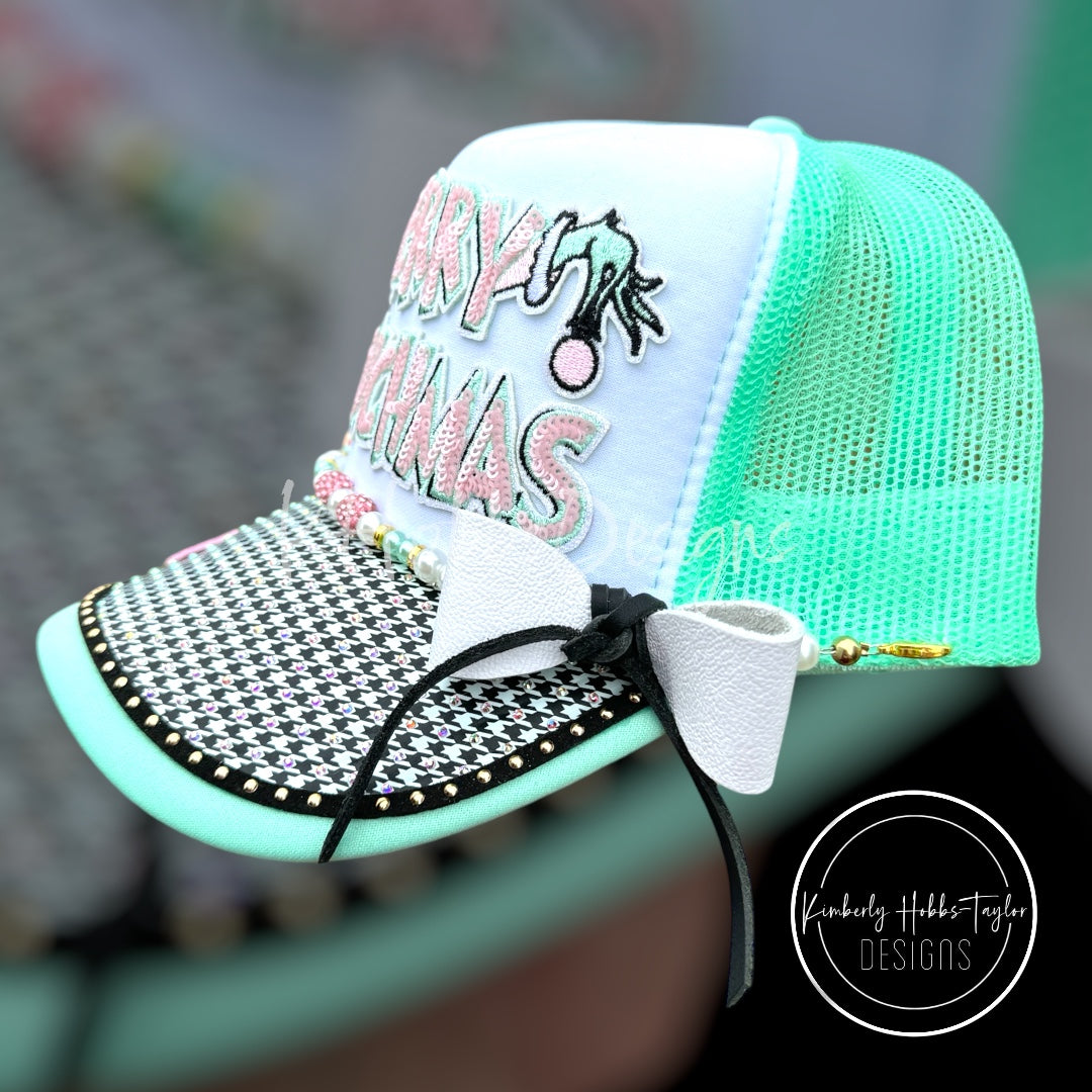 Pastel Christmas Trucker Hat