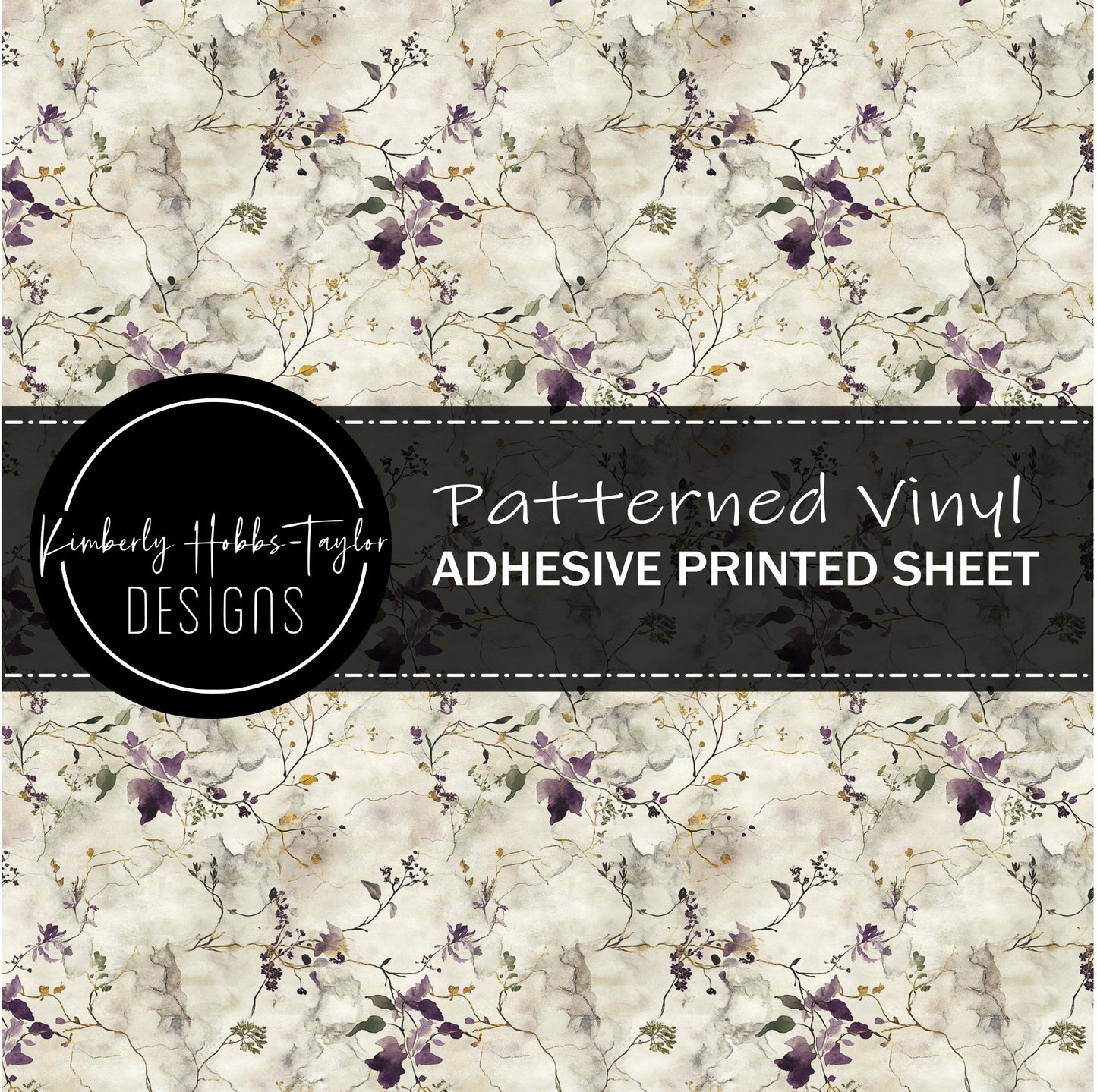 Asian Floral C vinyl