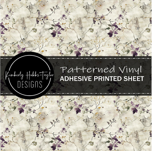 Asian Floral C vinyl