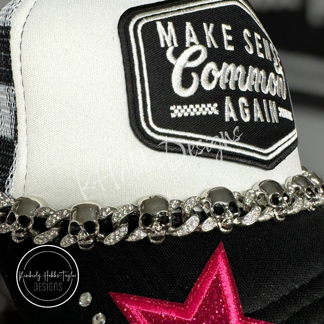 Make Sense Common Again Trucker Hat