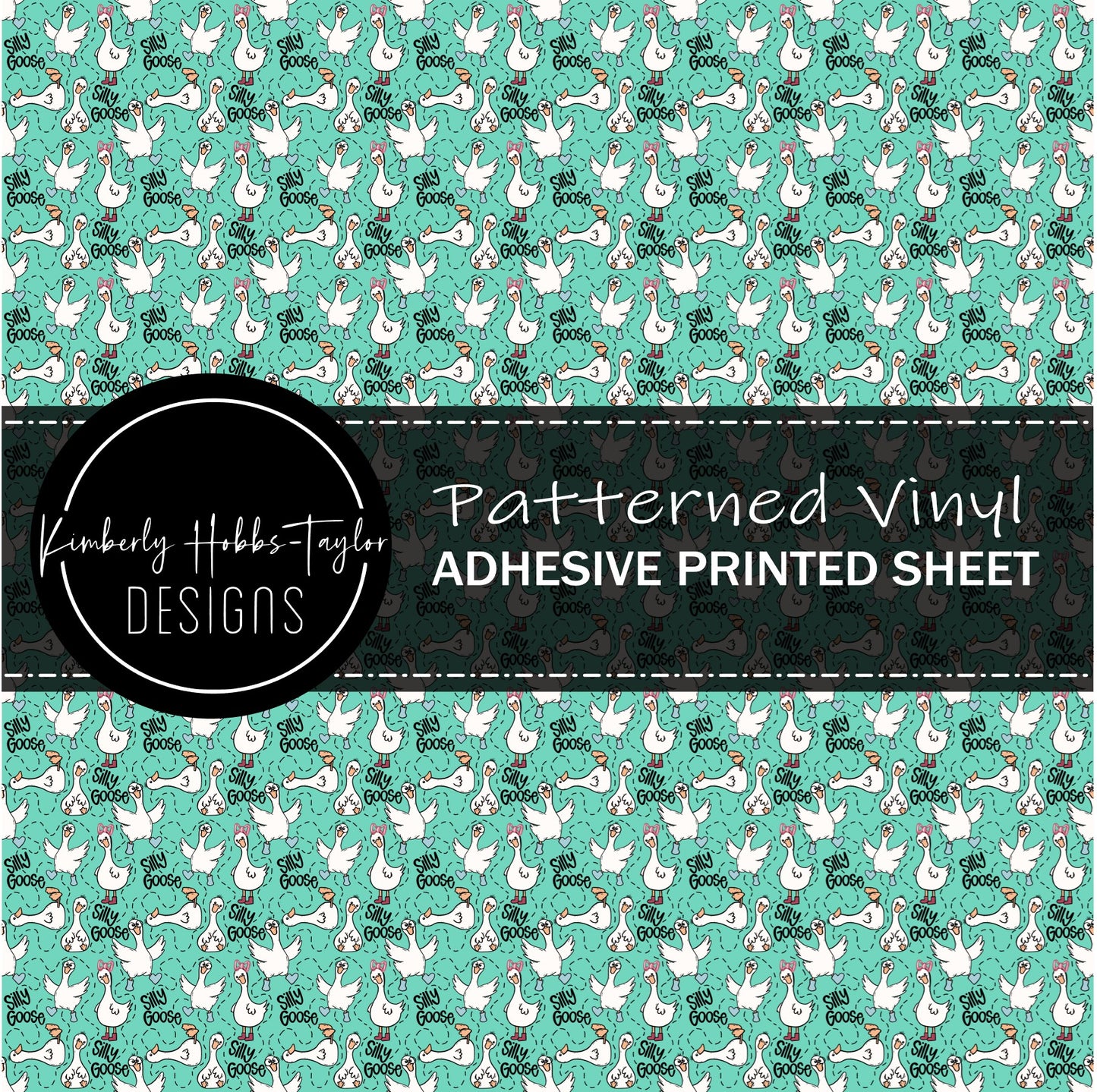 Silly Goose - Teal vinyl