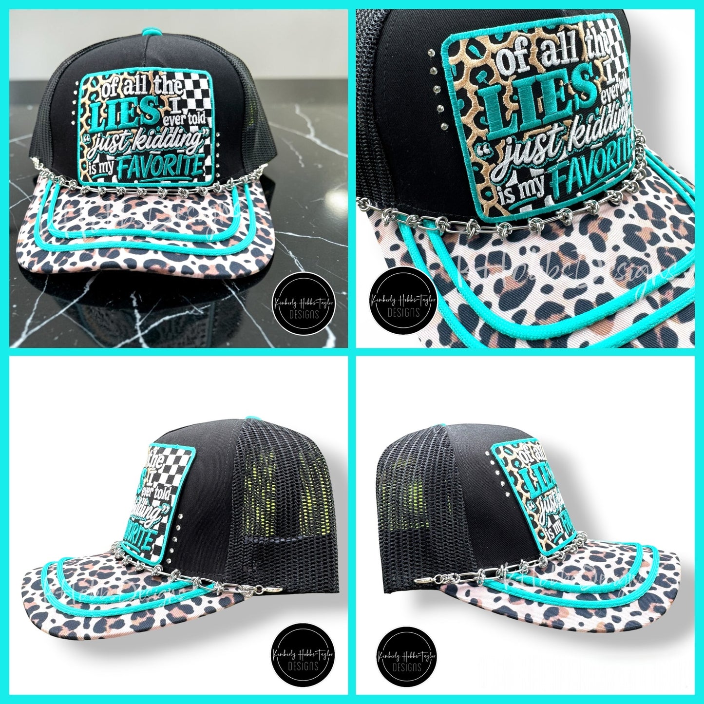 Of All The Lies I Ever Told Canvas Hat