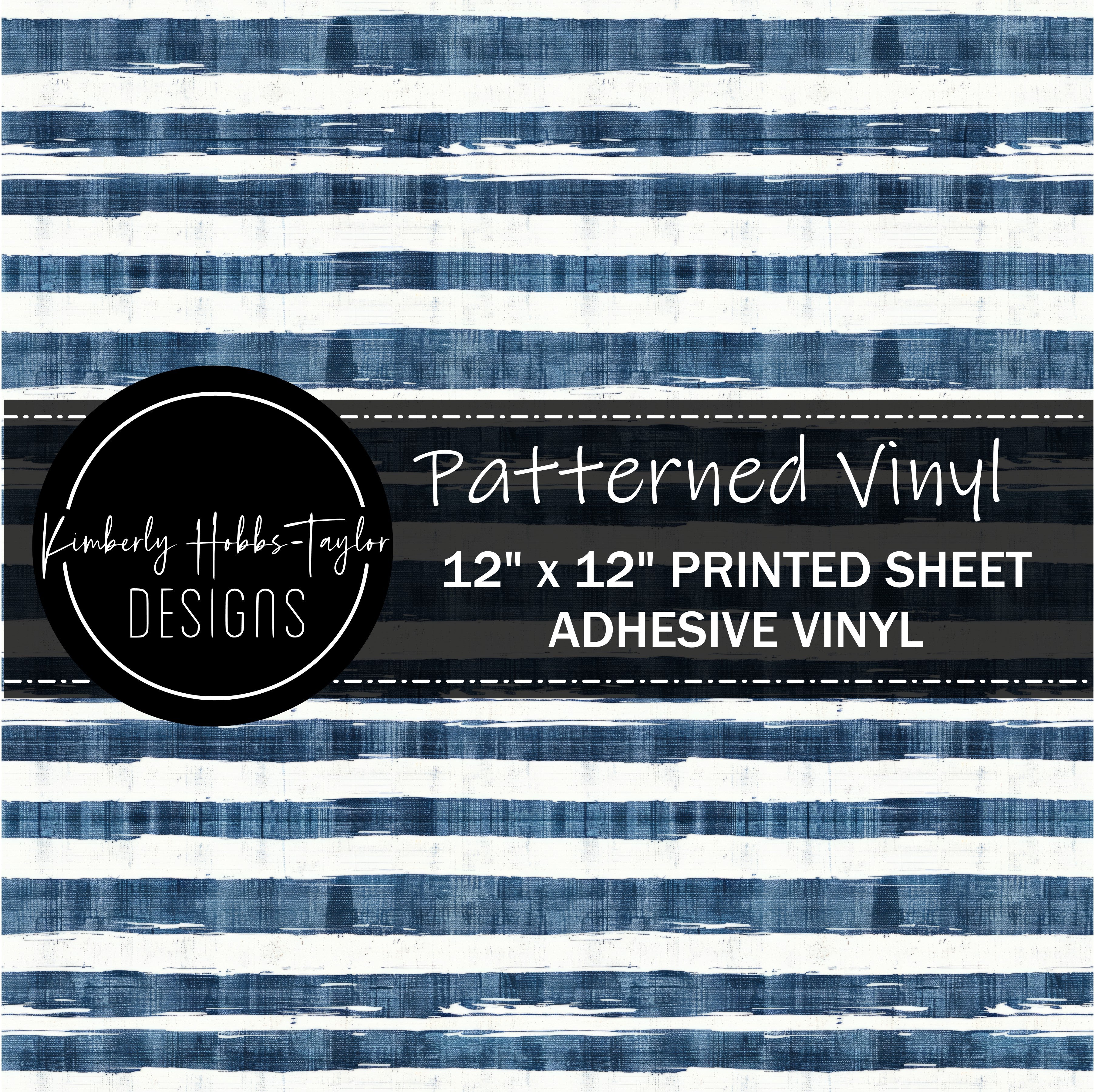 Striped Pattern Vinyl Denim Stripes vinyl – Kimberly Hobbs-Taylor Designs