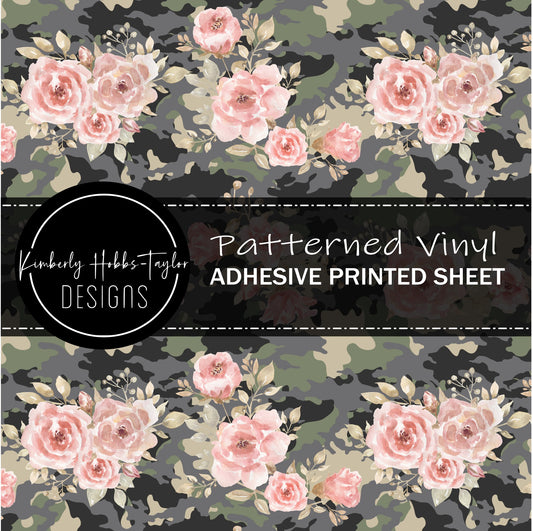 Floral Camo vinyl