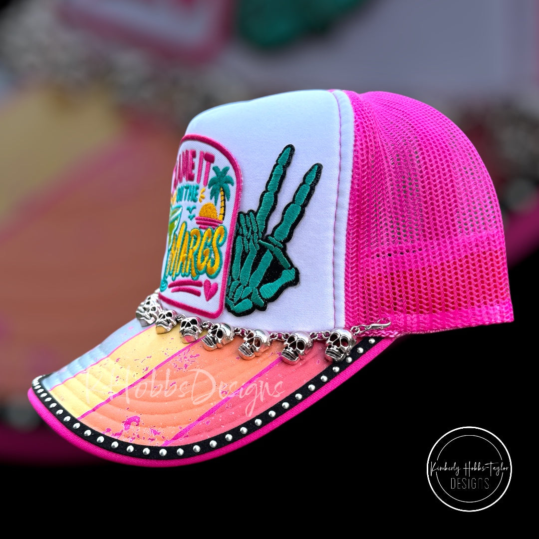 Blame It On The Margs Trucker Hat