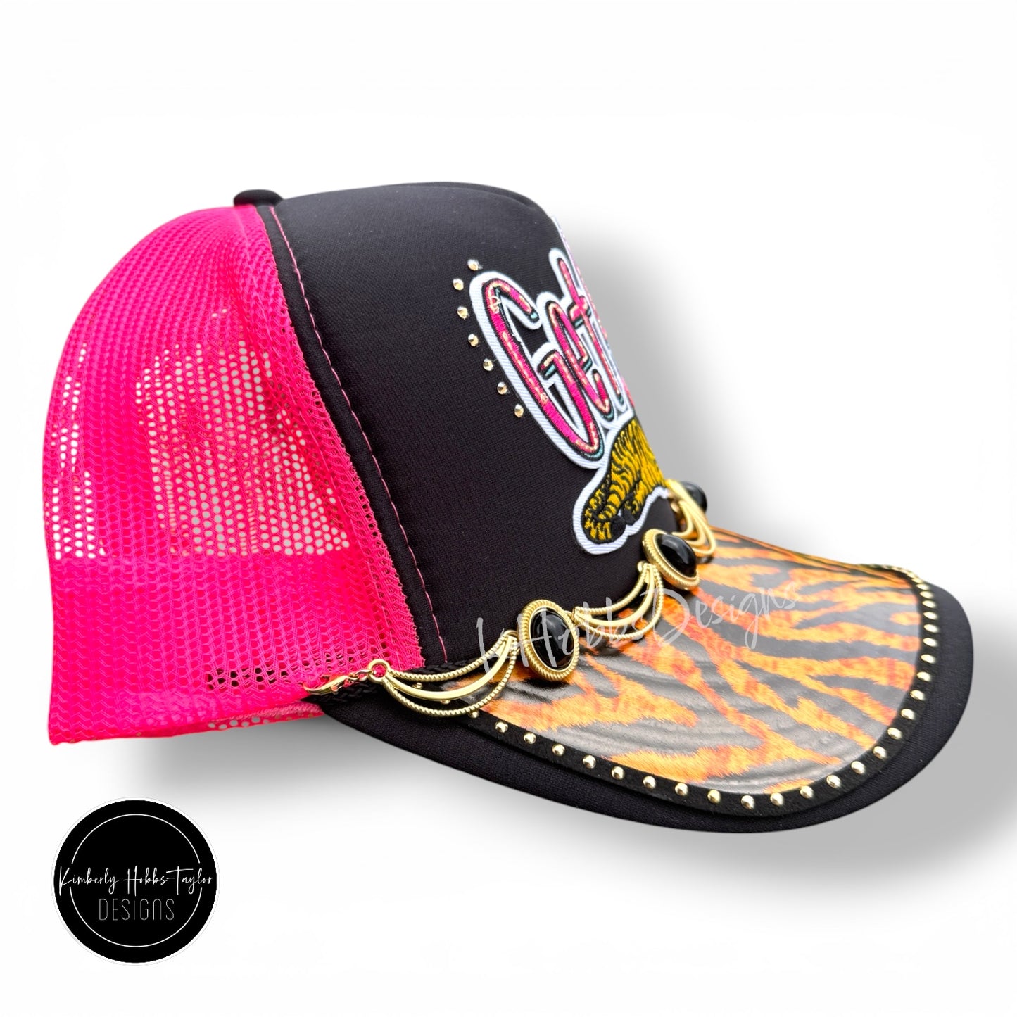 Get Em Tiger Trucker Hat