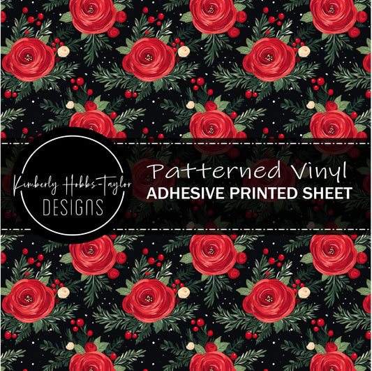 Black Red Rose Bundles vinyl