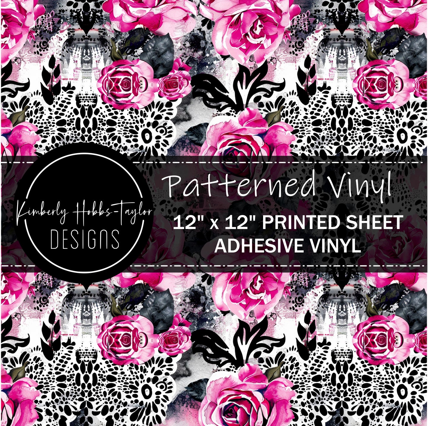 Abstract Floral R vinyl