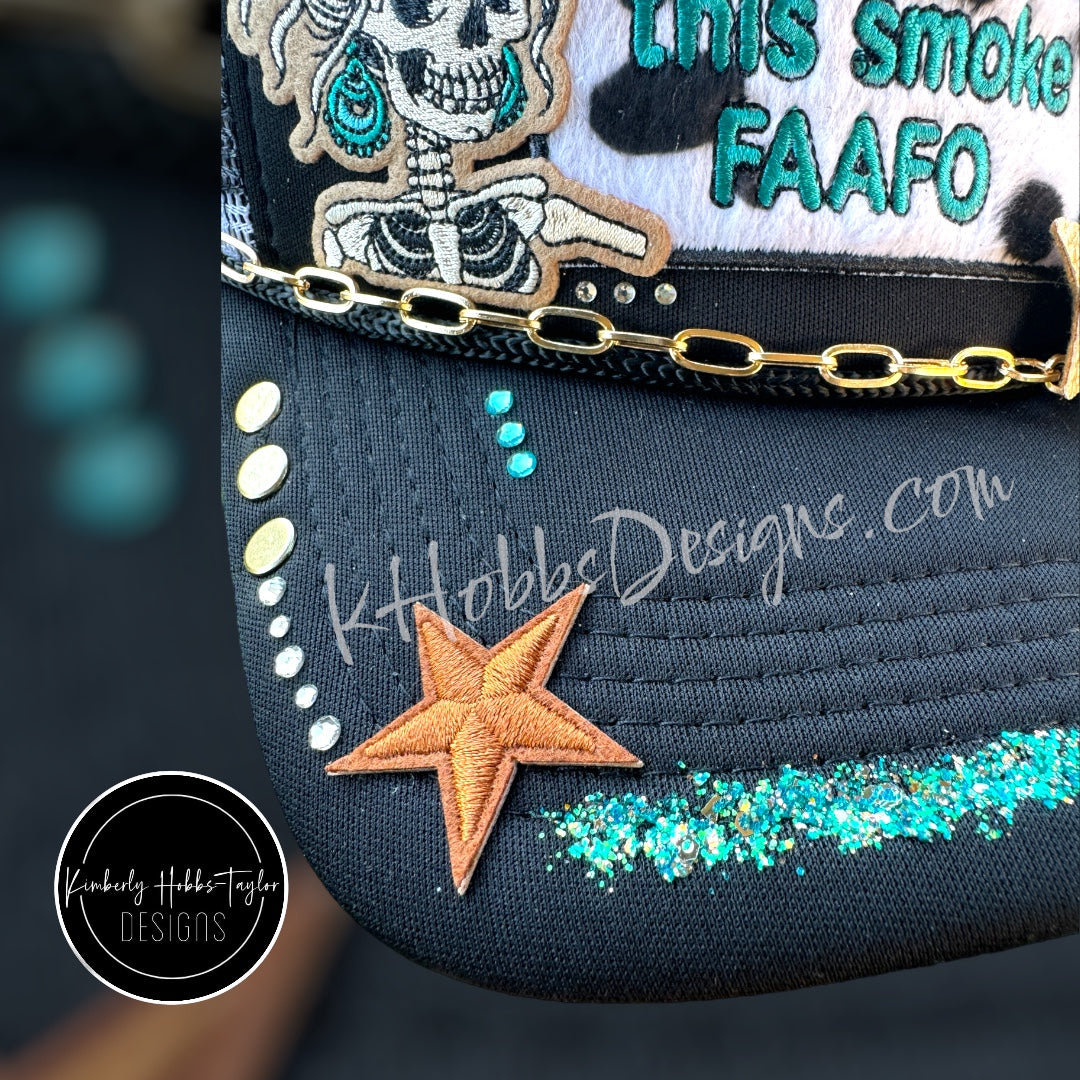 Don’t Want This Smoke Trucker Hat - OOAK