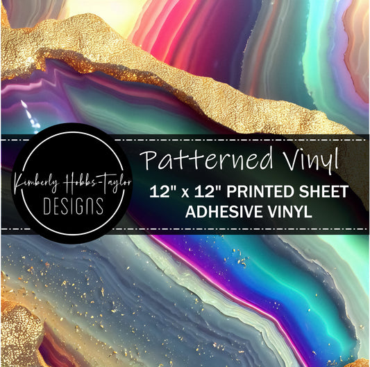 Colorful Gemstone B vinyl