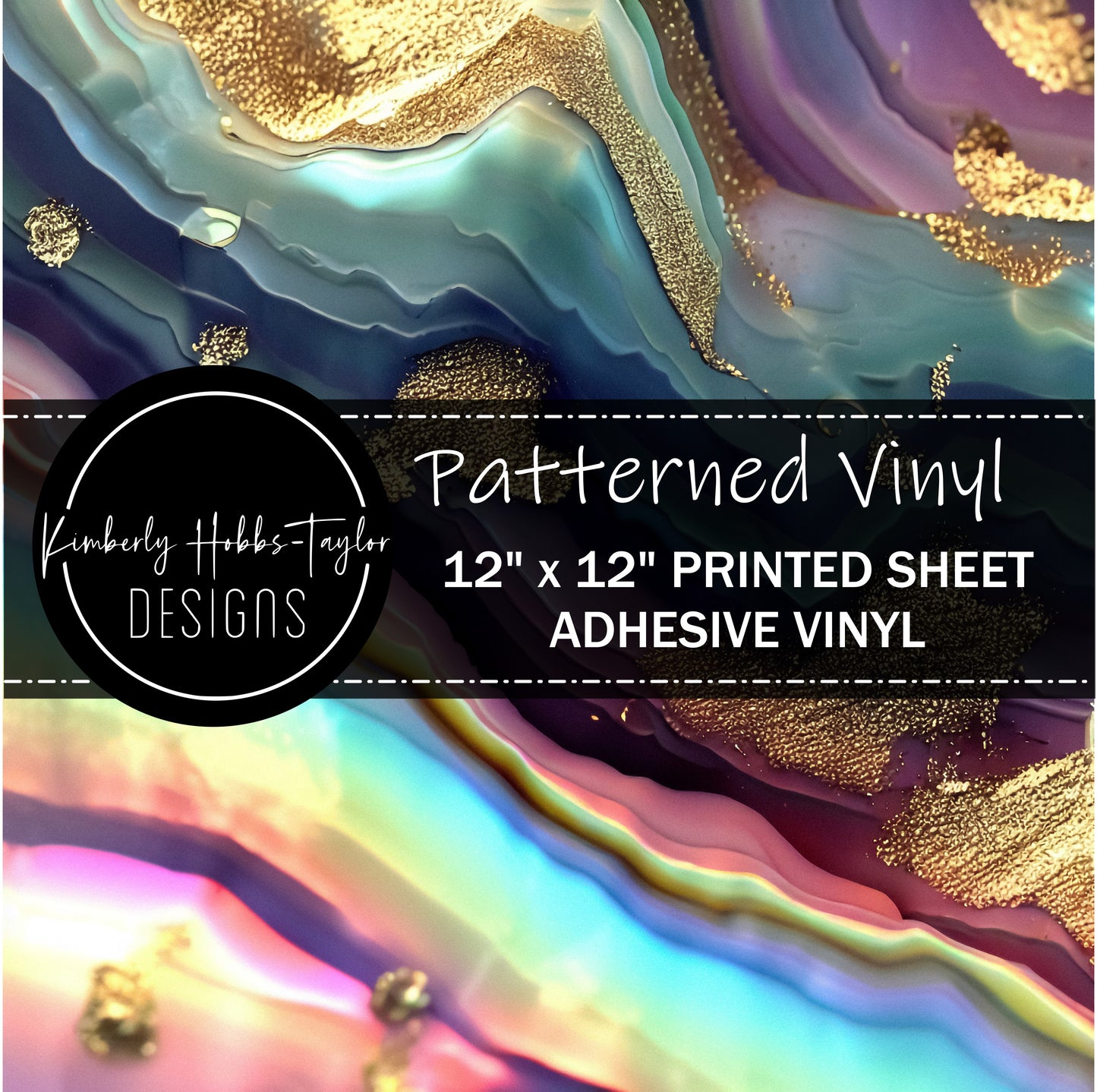 Colorful Gemstone H vinyl