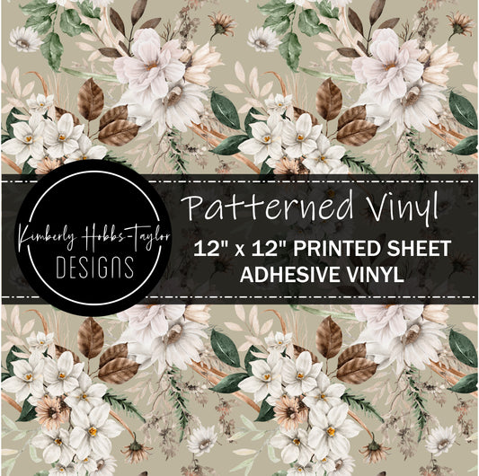 Autumn Floral B vinyl