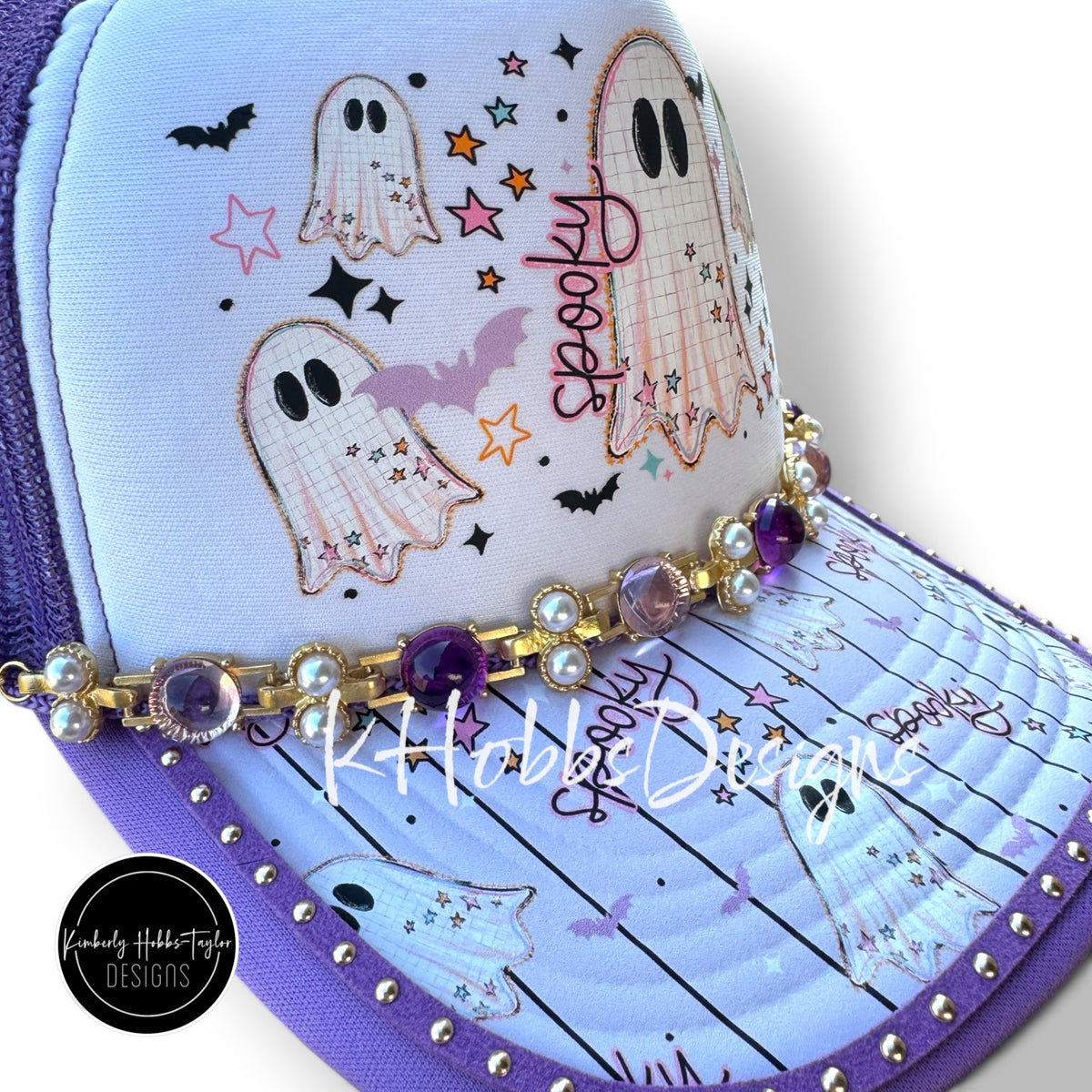 Spooky Pastel Ghosts - Trucker Hat