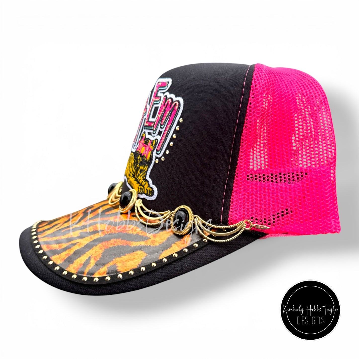 Get Em Tiger Trucker Hat