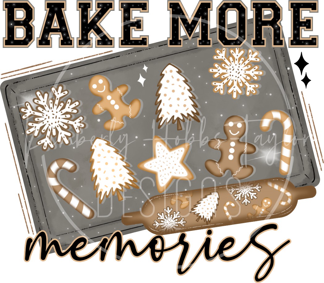 Bake More Memories decal