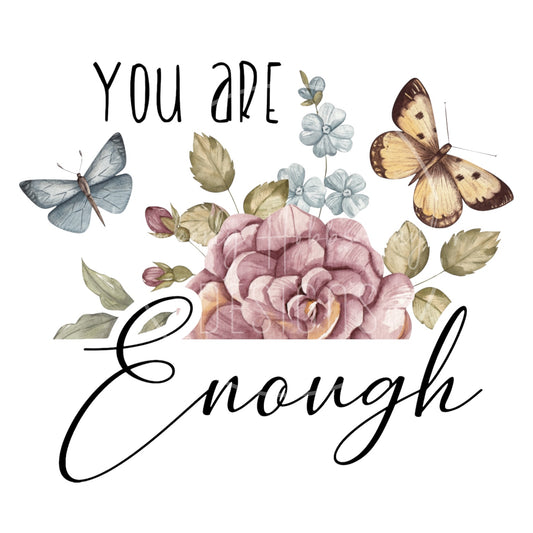 UVDTF - You are Enough decal