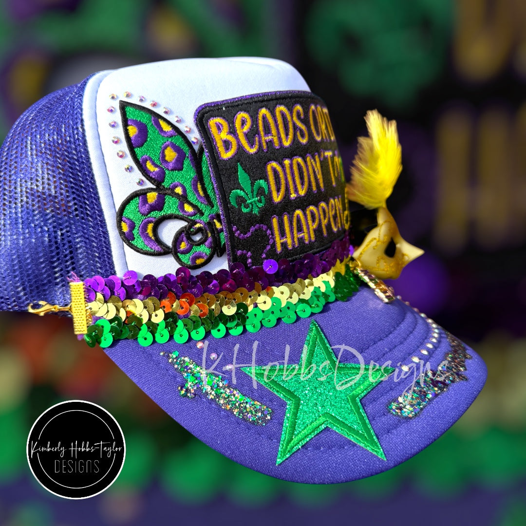 Beads Or It Didn’t Happen Trucker Hat