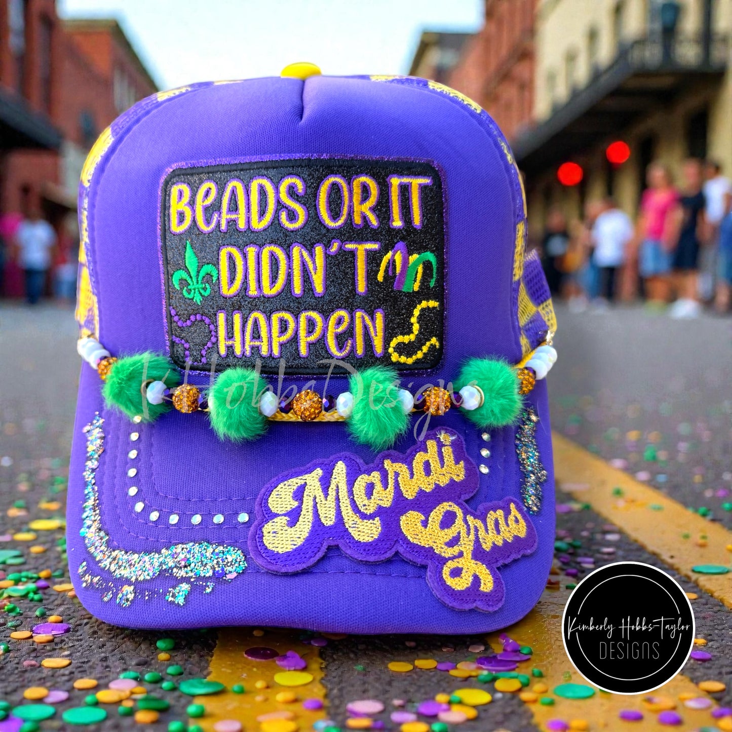 Beads Or It Didn’t Happen v2 Trucker Hat